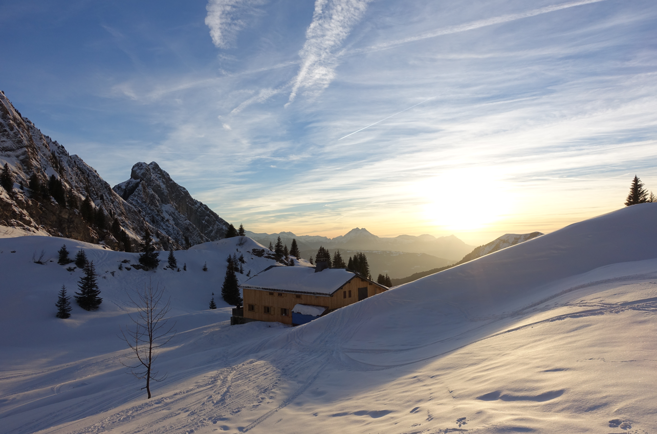 La tête de bostan ascension hivernale et nuit chaleureuse en refuge