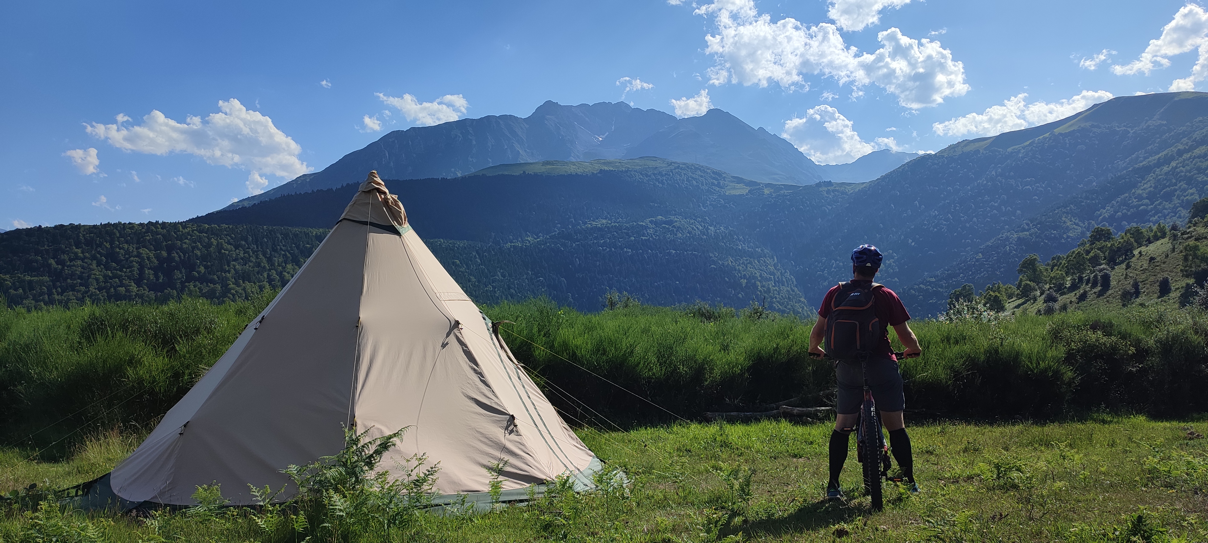 Weekend Bivouac en VTT électrique