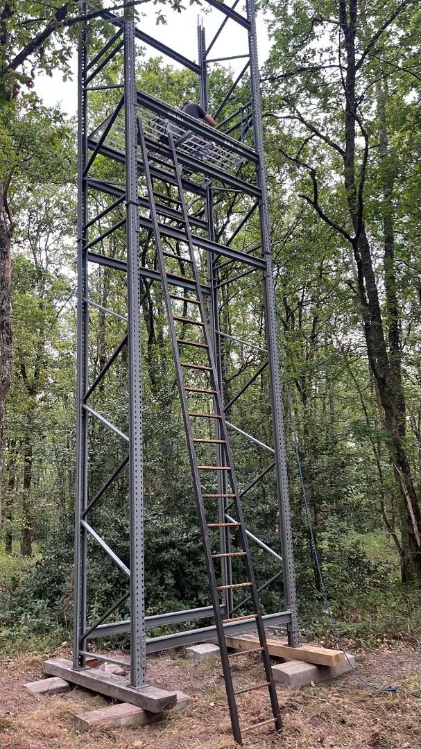 Journée palombière en Sologne