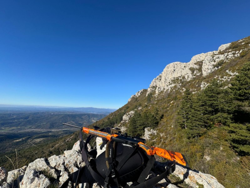 Action de chasse dans les Alpes de Haute-Provence